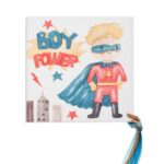 Plexiglass σουβέρ με παράσταση Super Boy Power