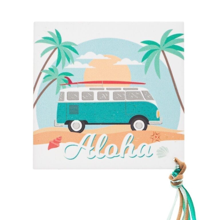 Plexiglass σουβέρ με βεραμάν βαν Aloha