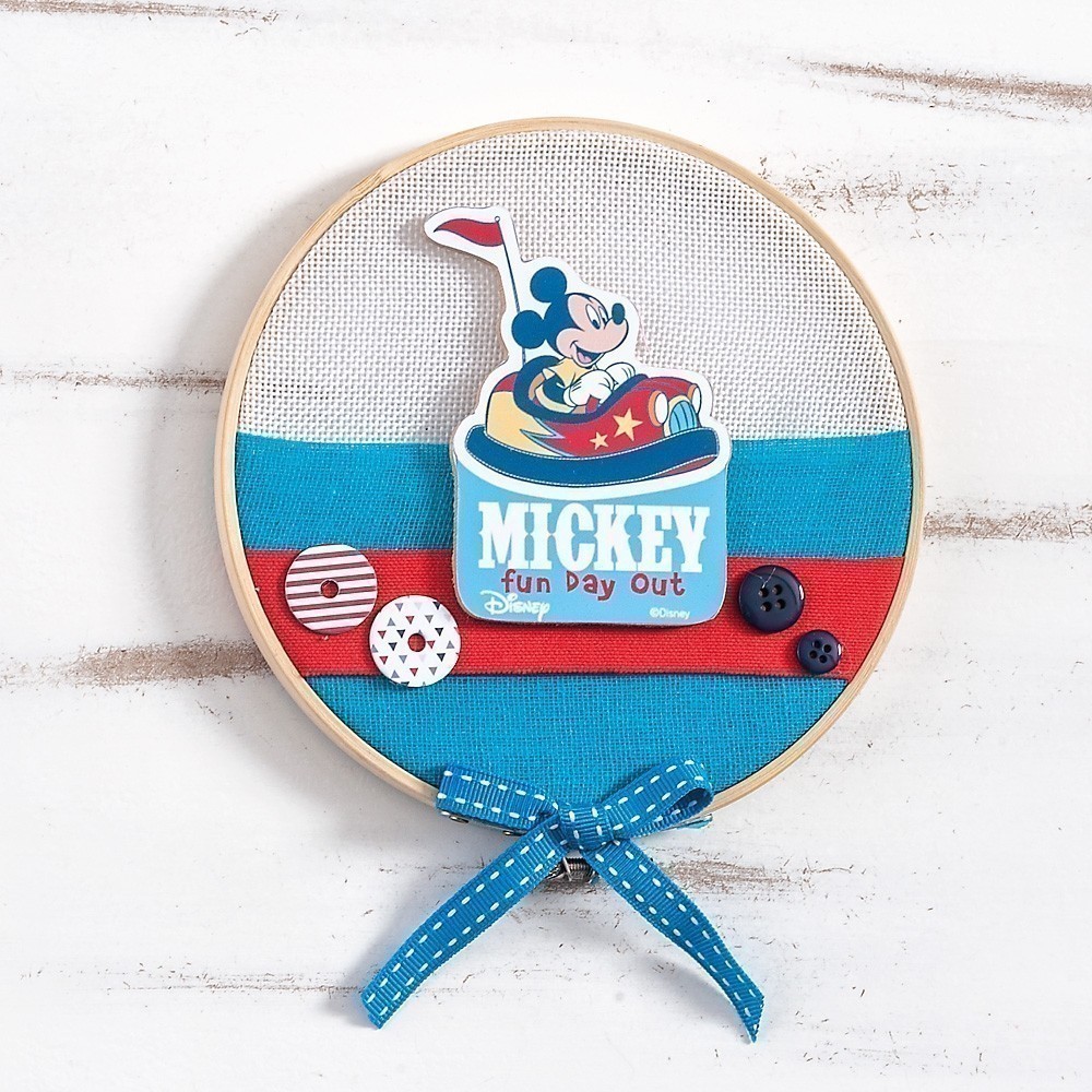 Τελάρο_κεντήματος_Mickey_Fun_Day_Out Τελάρο κεντήματος με ξύλινη παράσταση Μίκυ Fun Day