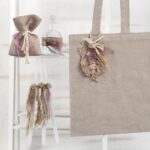 Υφασμάτινη τσάντα σετ λαδιού σε boho στυλ
