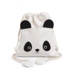 Υφασμάτινο backpack με σχέδιο πάντα