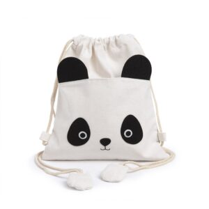 Υφασμάτινο backpack με σχέδιο πάντα