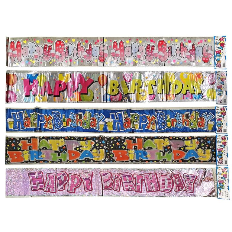 Happy Birthday μεταλλιζέ