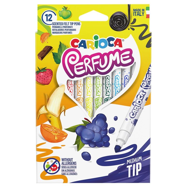 Μαρκαδόροι Carioca Perfume σετ 12 χρώματα